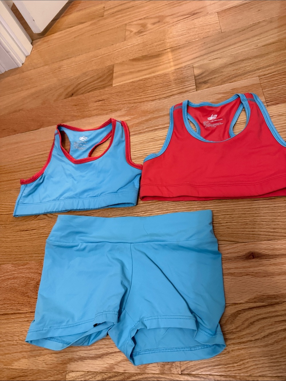 Kids Two-Tone Active Sports Set - Blue & Red